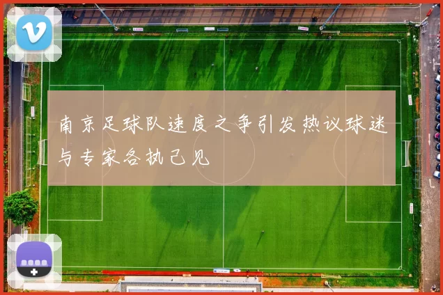 南京足球队速度之争引发热议球迷与专家各执己见